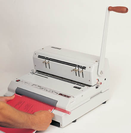 Document Spiral Binding Made Easy with Metal Rings