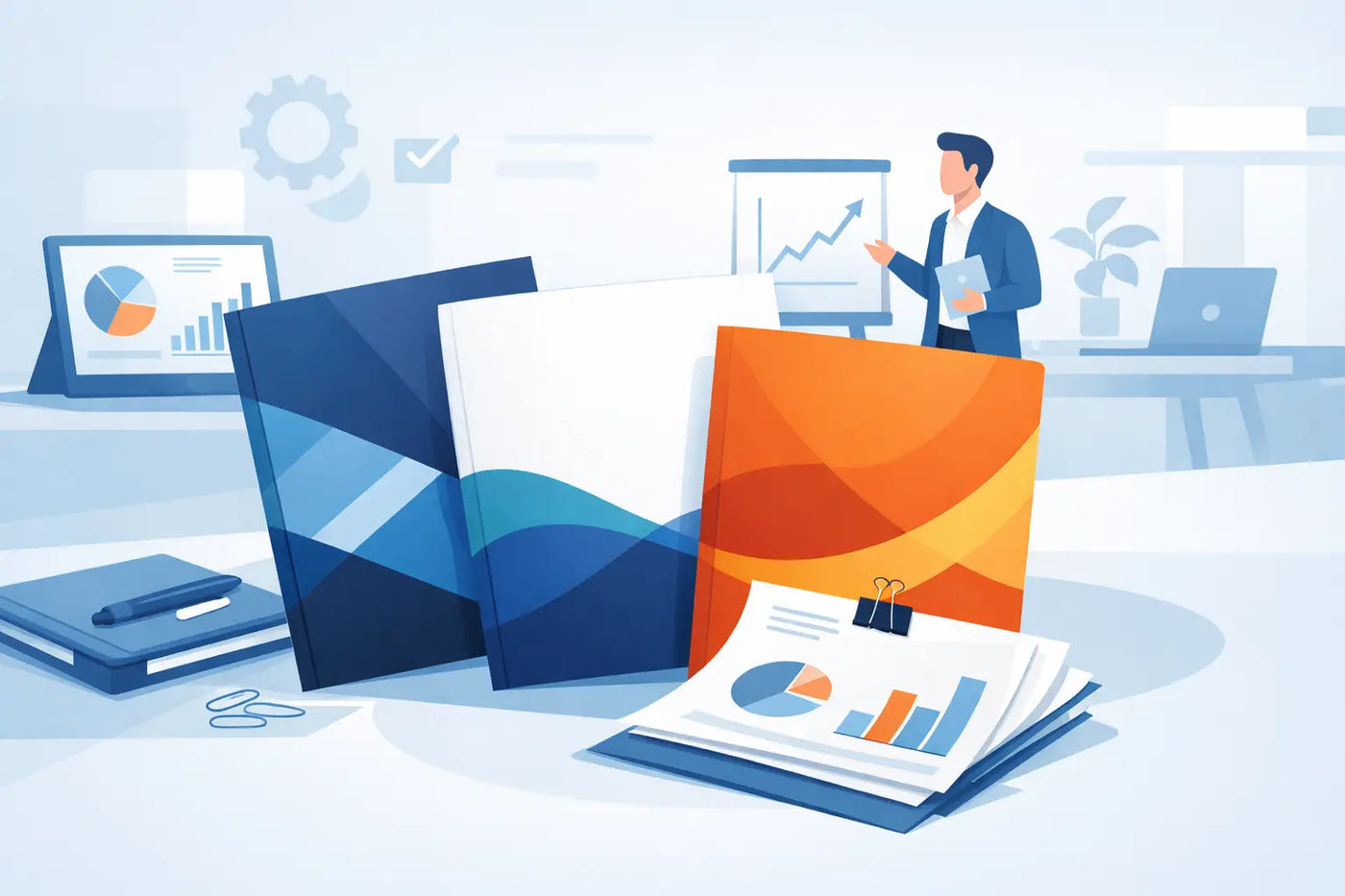 Custom Printed Presentation Covers That Work Harder