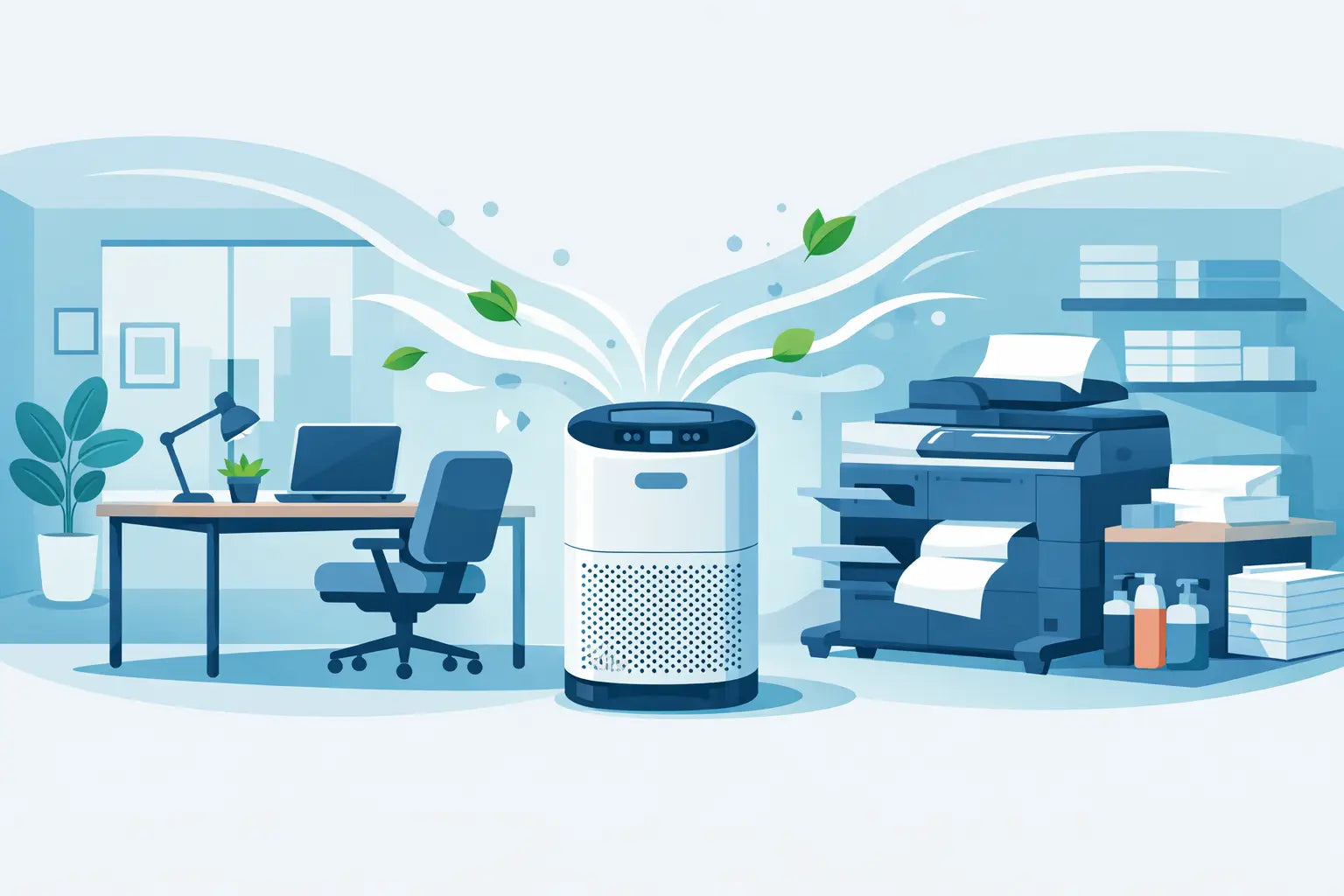 Air Purifiers for Offices and Print Areas