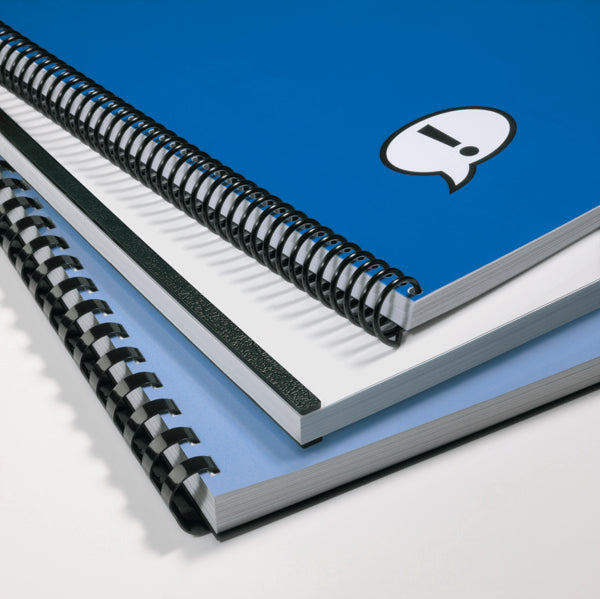 Master Document Binding with Plastic Spiral Coils