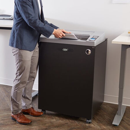 GBC TAA Compliant Commercial Shredder, CX34-44, Cross-Cut WSM350041A - Justbinding.com