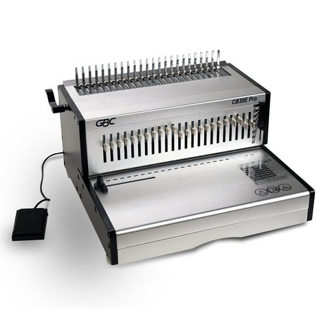 GBC CB30E PRO CombBind Electric Punch and Bind Machine