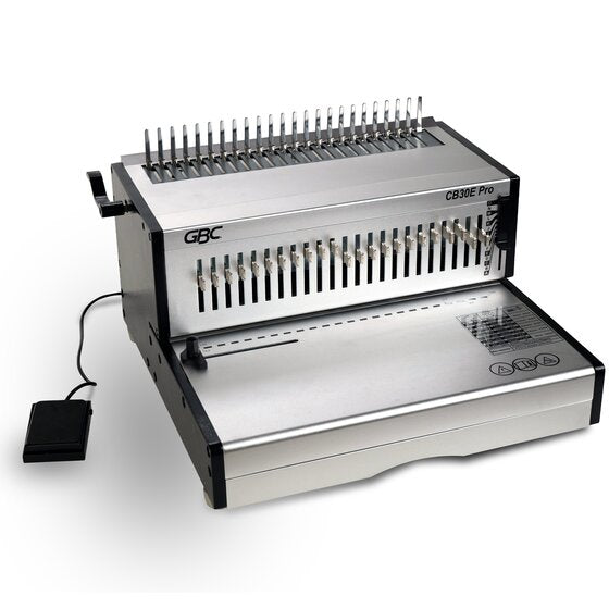 GBC CB30E PRO CombBind Electric Punch and Bind Machine