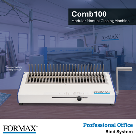 Formax Comb100 Manual Comb Binding System