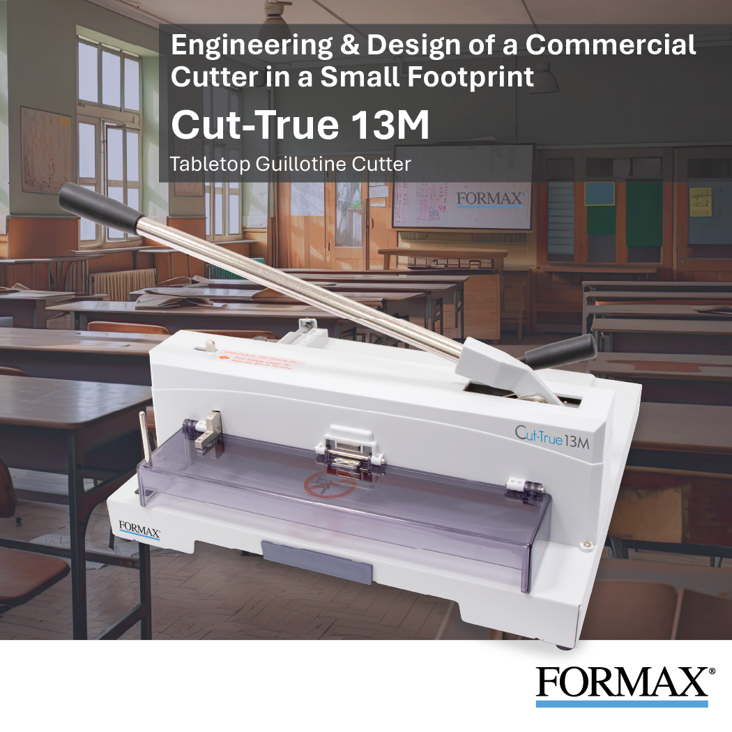 Cut-True 13M Manual Guillotine Cutter - Justbinding.com