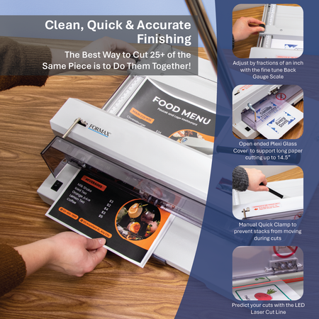 Cut-True 13M Manual Guillotine Cutter - Justbinding.com
