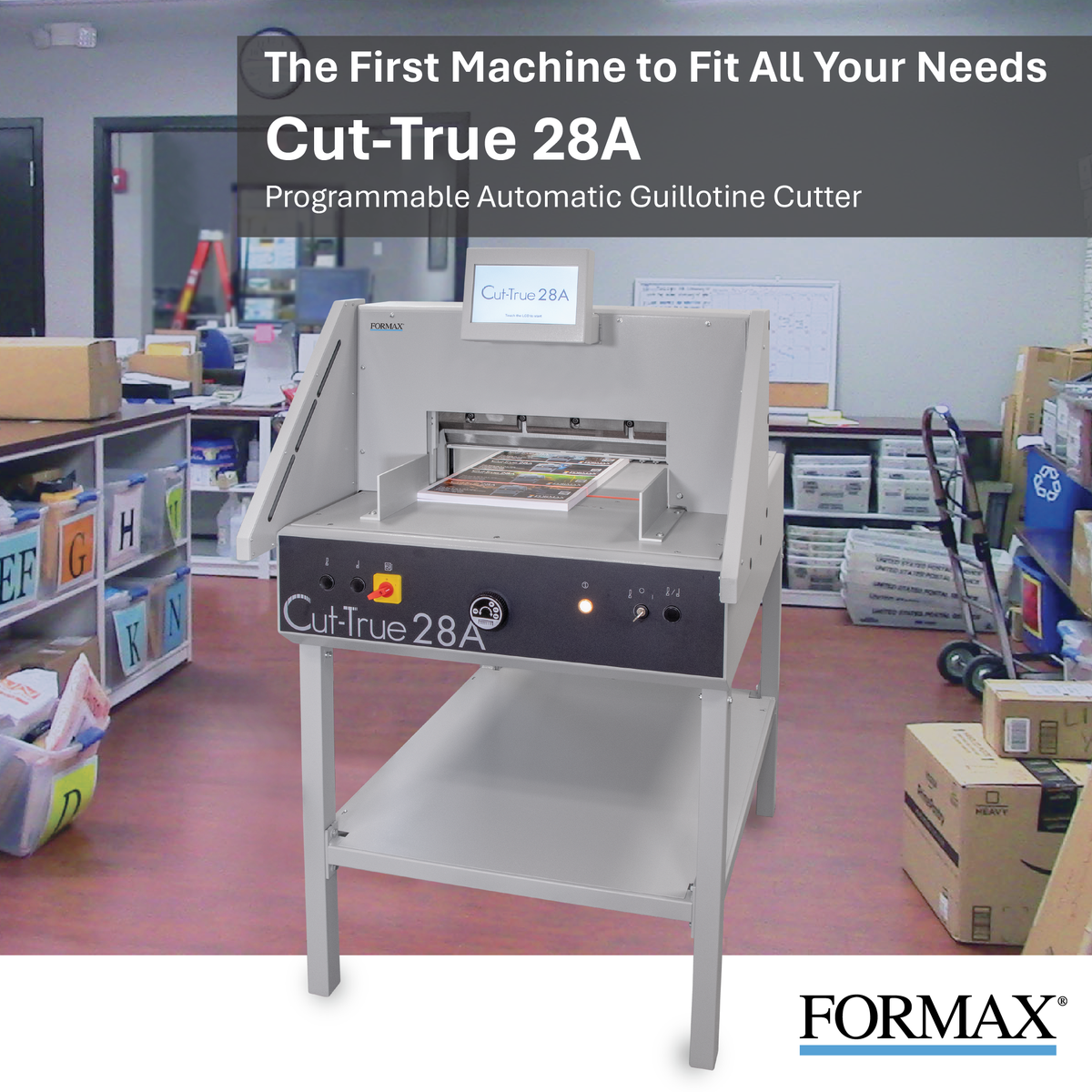 Cut-True 28A Electronic Guillotine Cutter 