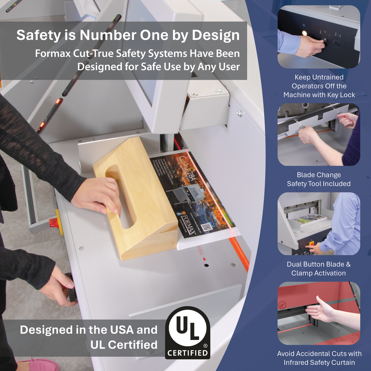 Cut-True 28A Electronic Guillotine Cutter 