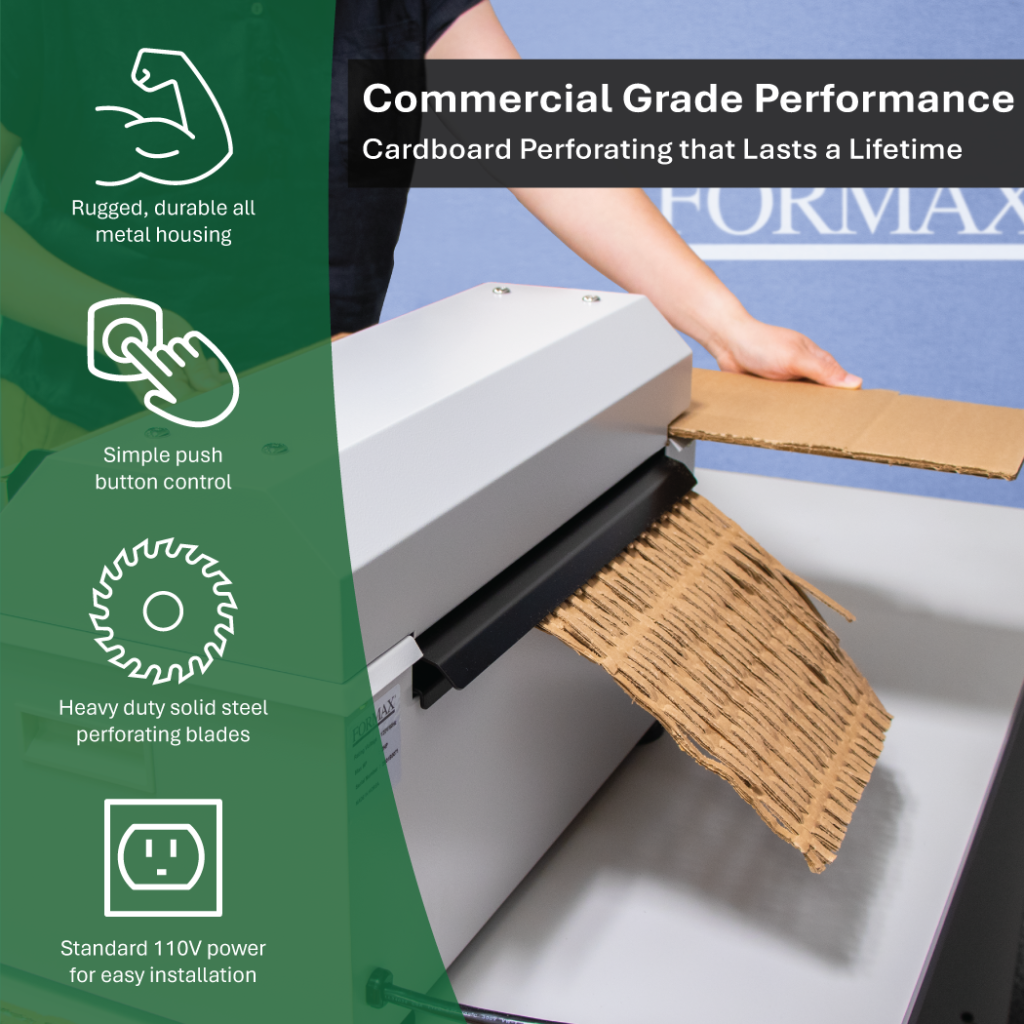 Formax Greenwave 430 Cardboard Perforator - Justbinding.com
