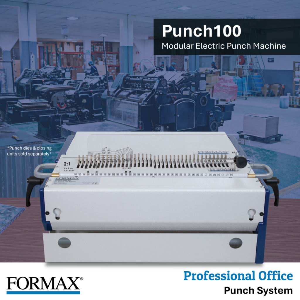 Formax Punch100 Modular Wire Electric Punching System