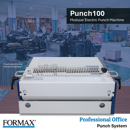 Formax Punch100 Modular Wire Electric Punching System