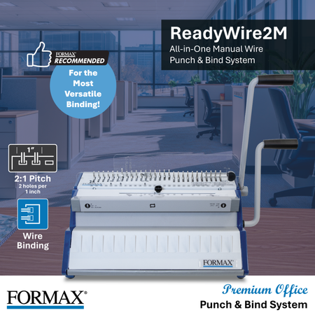 ReadyWireM Manual Punching & Binding Systems
