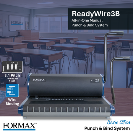 Formax ReadyWireB Basic Punching & Binding Systems