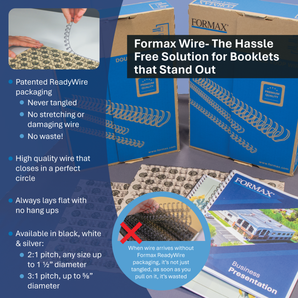 Formax ReadyWireB Basic Punching & Binding Systems