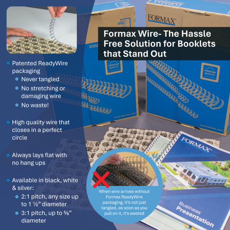 Formax ReadyWireE Premium Electric Punching & Binding Systems