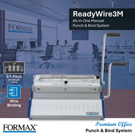ReadyWireM Manual Punching & Binding Systems