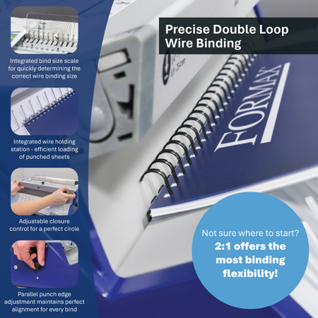 ReadyWireM Manual Punching & Binding Systems