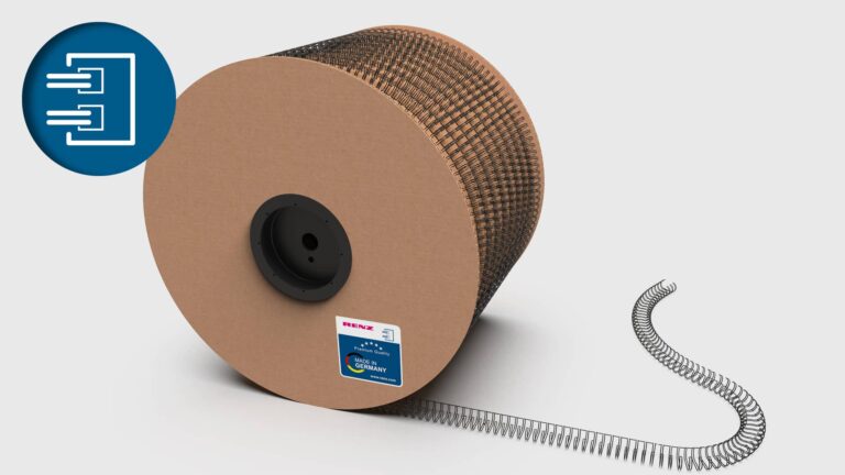 5/16" 3:1 Pitch Twin Loop Wire  Spool Wire