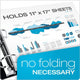 11 x 17, ClearVue Slant-D Ring Binder, White - Justbinding.com