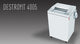 4005 centralized office shredder cross-cut P-4 - Justbinding.com