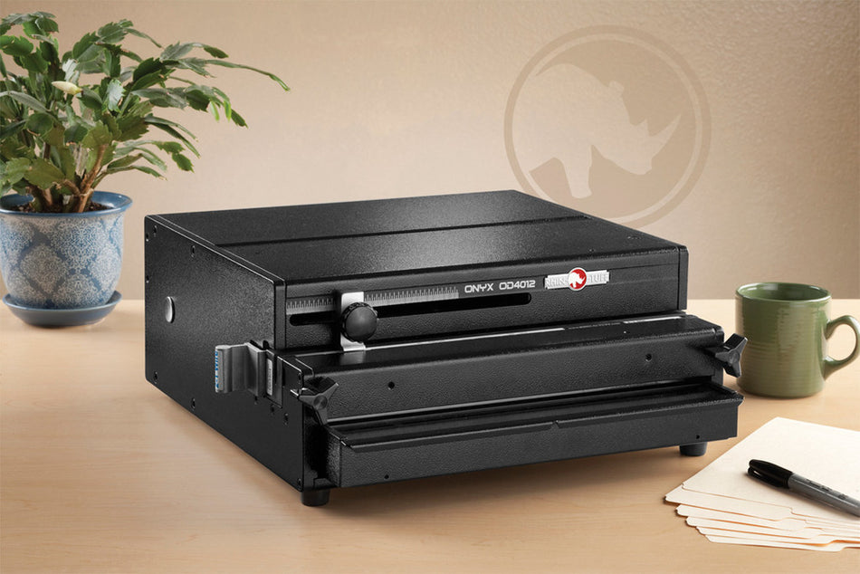 Rhin-O-Tuff Onyx 4012 Wire Punch and Wire Binder System - Justbinding.com