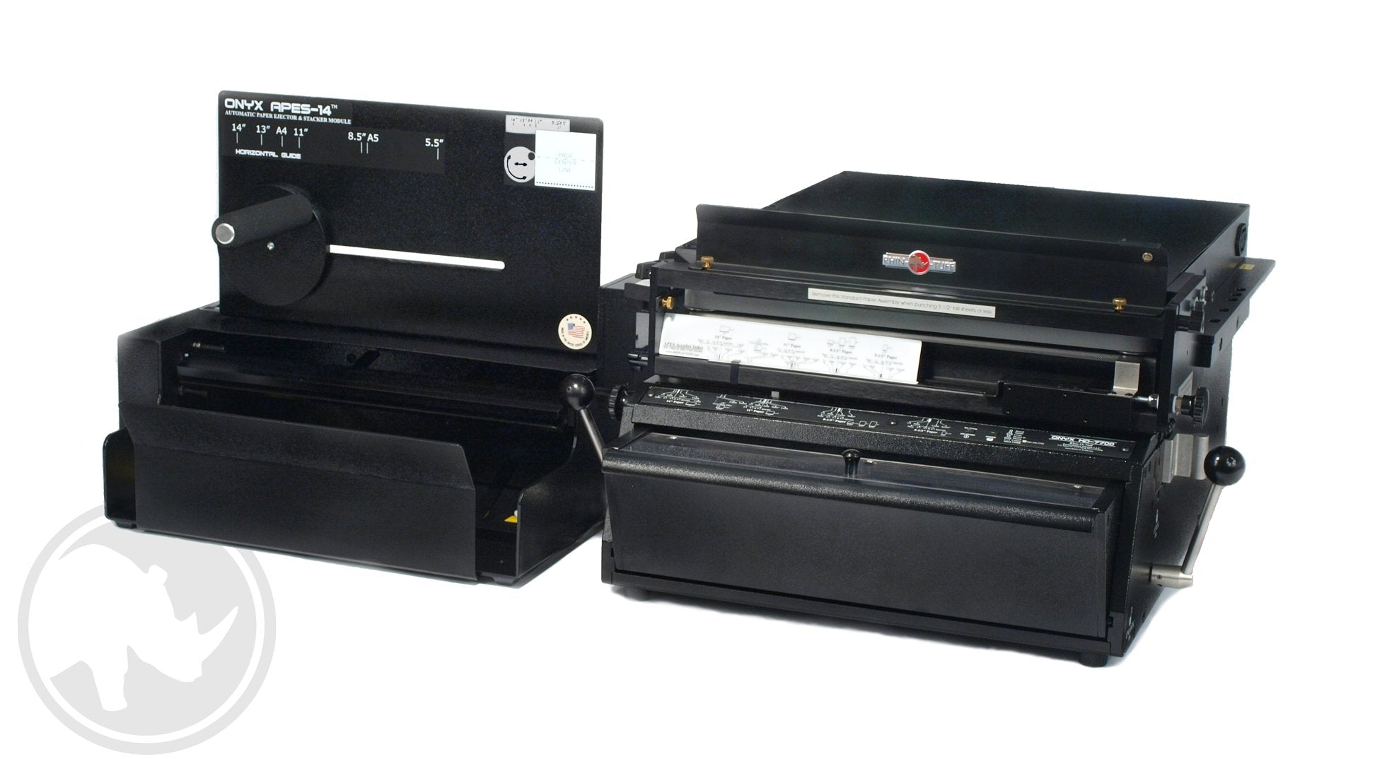 Rhin-O-Tuff HD7700 Onyx Modular Punch - Justbinding.com