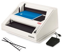 GBC System Three Pro 3" Electric Bind and Punch VeloBind - Justbinding.com