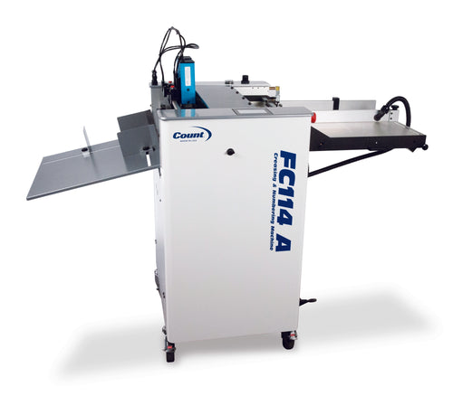 FC114AP Digital Creasing, Numbering and Perforating Machine - Justbinding.com