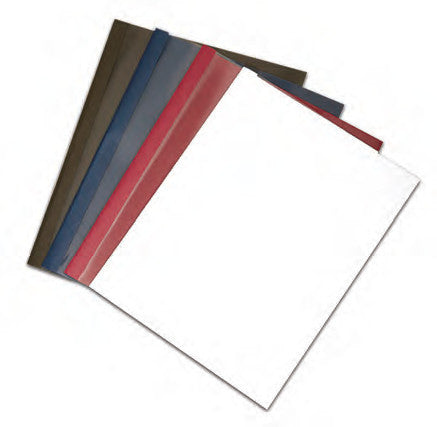 10.0 mil PVC CLEAR BINDING COVERS available in 5 sizes