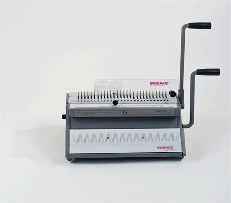 Renz ECO S 360 2:1 Pitch Manual Wire Binding Machine - Justbinding.com