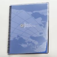 GBC Premium Plus Poly Cover Globe Frost-Unpunched - Justbinding.com